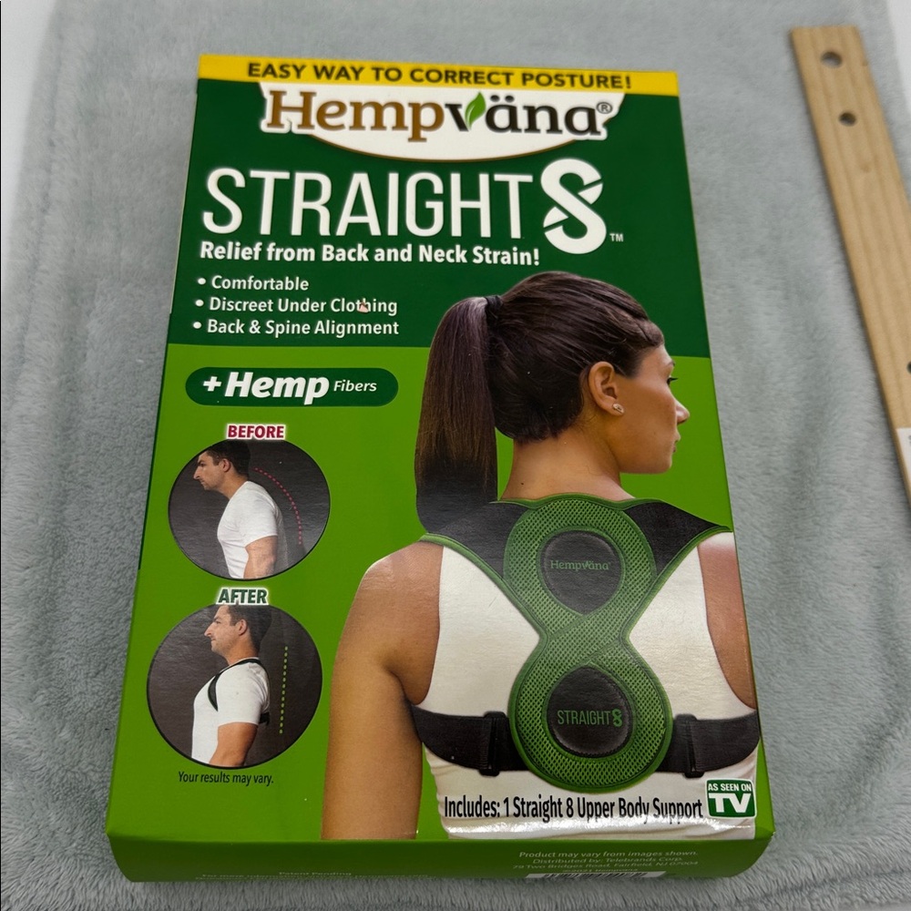 HempVana Straight 8 Adjustable Posture Corrector